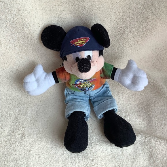 Rock n roller coaster Mickey Mouse Stuffed Animal Plush - Picture 2 of 6